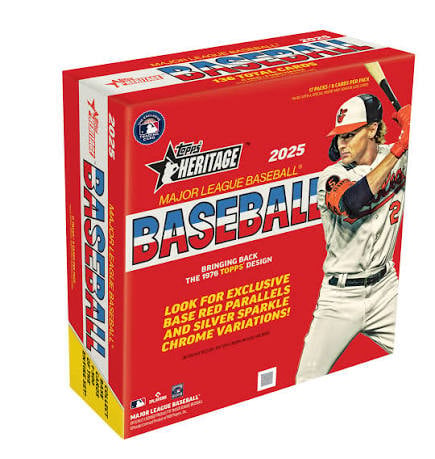 Topps Heritage Hobby Box — Heritage sports card box